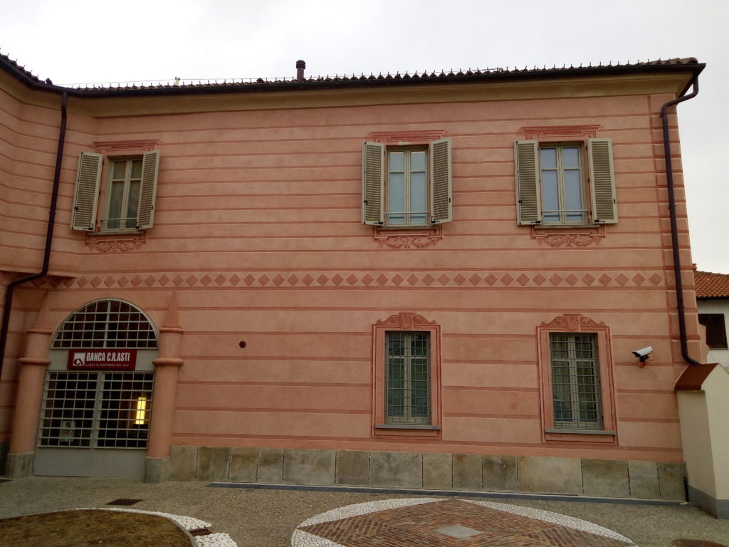 Restauro facciata di "Villa Gay di Quarti"